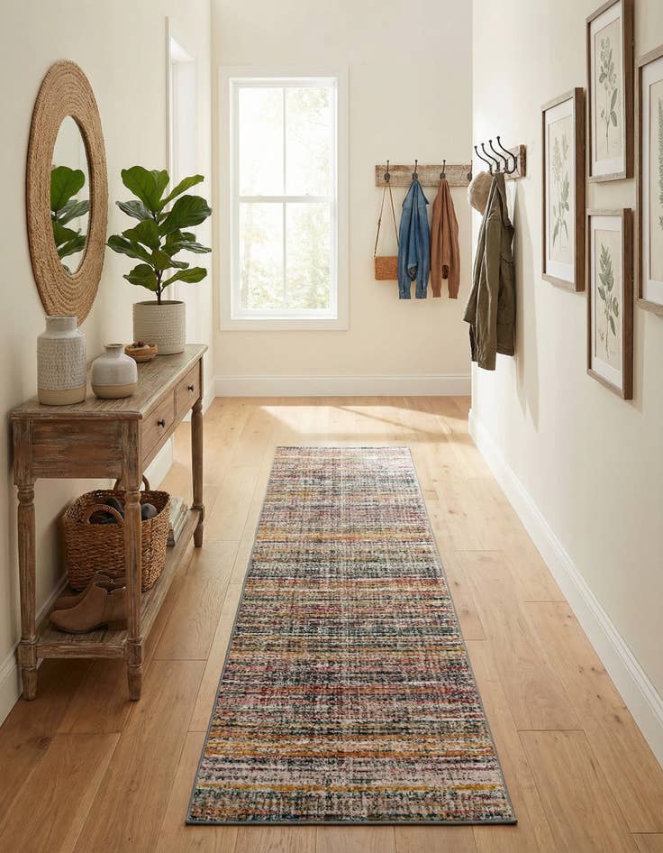 Detail image of  2' 7 x 12' Gemstone Runner Rug