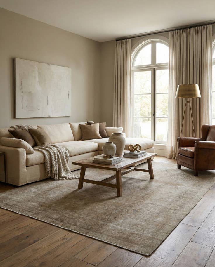 Detail image of 9' 7 x 12' 8 Hand Knotted Ultra Vintage Persian Wool Rug