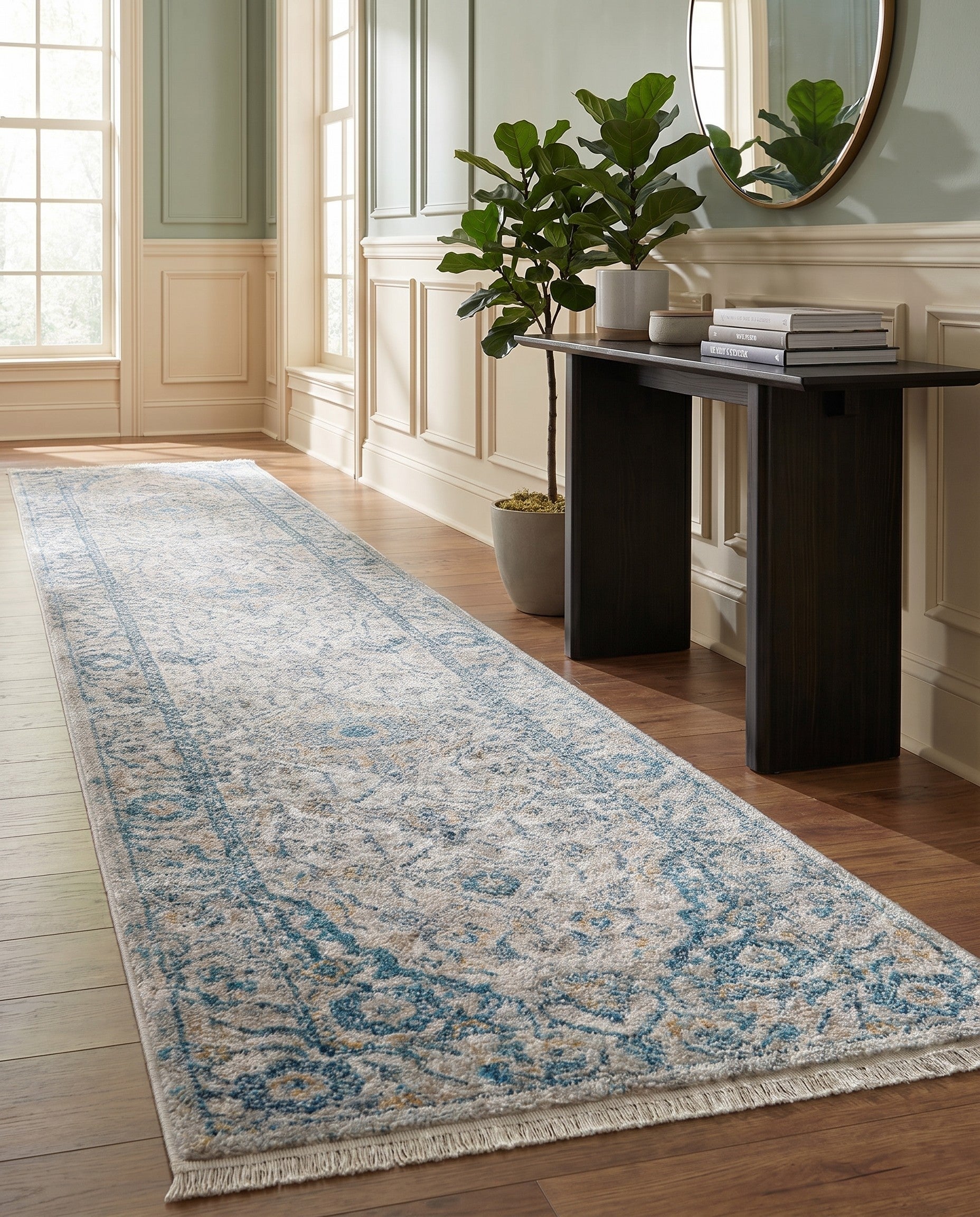 Light Gray Lola Runner Rug