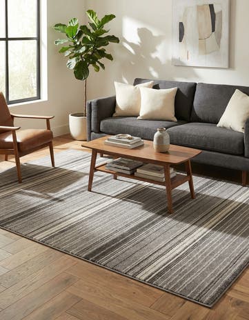 Gray Gemstone Rug