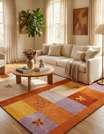 5' 8 x 7' 10 Hand Knotted Darya Rug