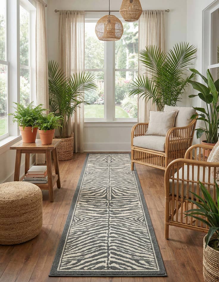 Detail image of 2' 7 x 12' Safari Runner Rug