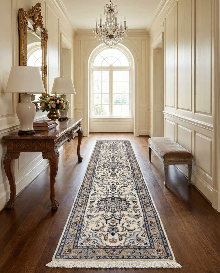 1' 11 x 10' Kashmar Wool Runner Rug