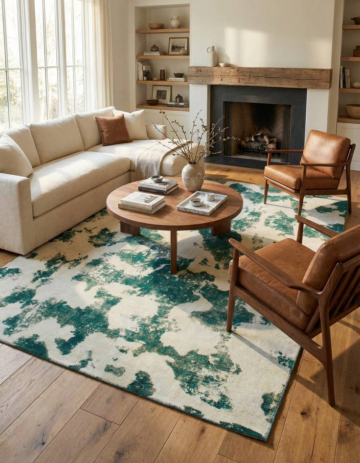 Detail image of 8' 3 x 11' 7  Hand Knotted Ultra Vintage Persian Wool Rug