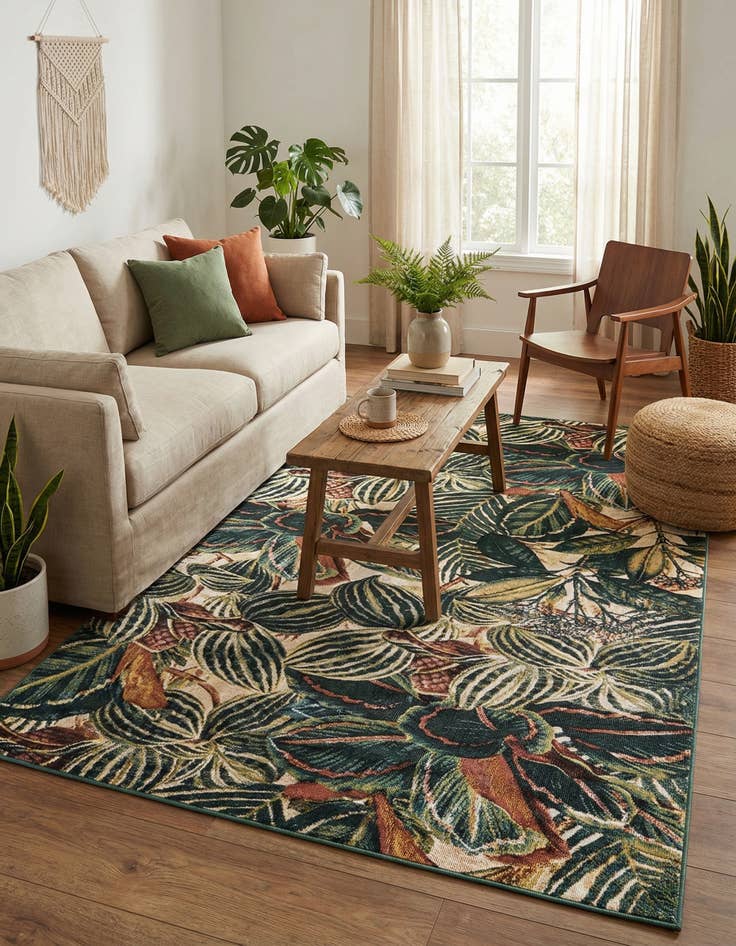 Detail image of 5' 3 x 7' 10 Blossom Rug