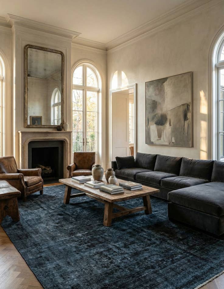 Detail image of 9' 8 x 12' 4  Hand Knotted Ultra Vintage Persian Wool Rug