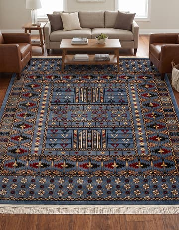 7' 10 x 7' 10 Bokhara Square Rug