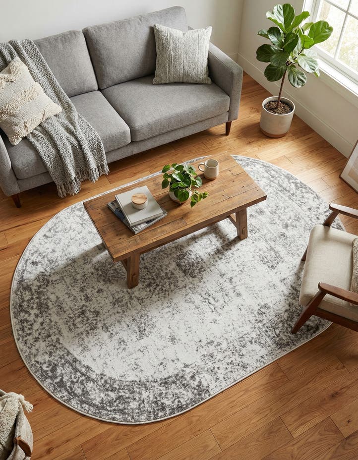 4' 1 x 6' 1 Monte Carlo Oval Rug