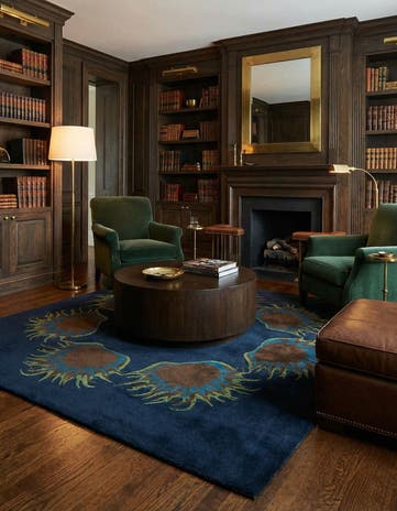 7' 5 x 7' 6 Luna Square Rug