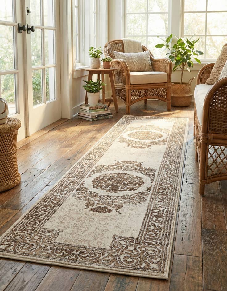 Detail image of 2' x 8' Hermitage Runner Rug