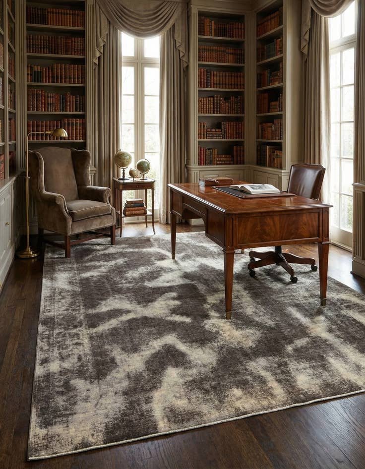 Detail image of 9' 8 x 11' 11 Vintage Royal Wool Rug