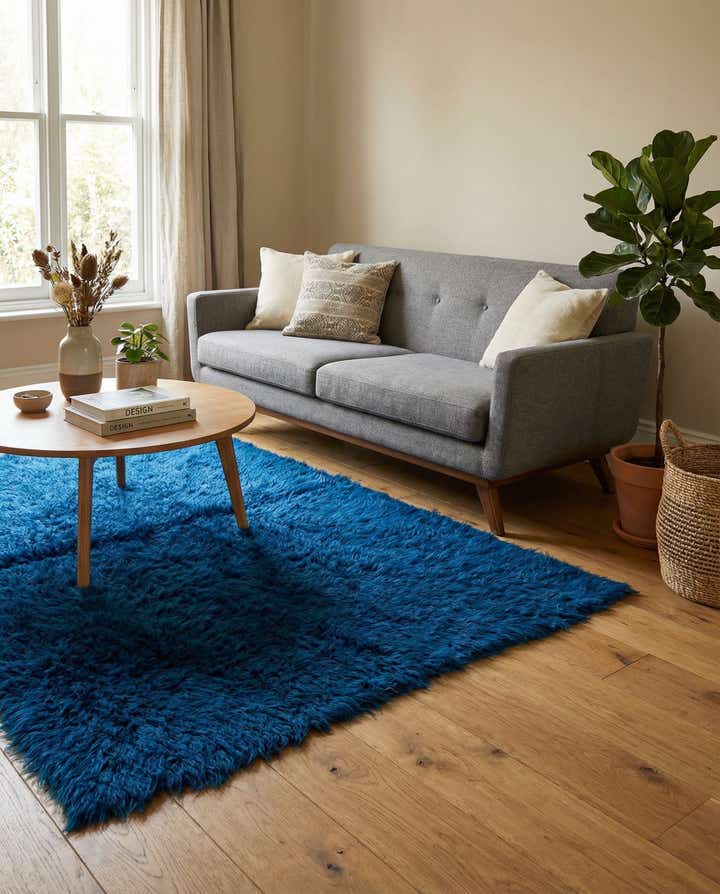3' 6 x 5' 4 Hand Knotted Moroccan Wool Rug