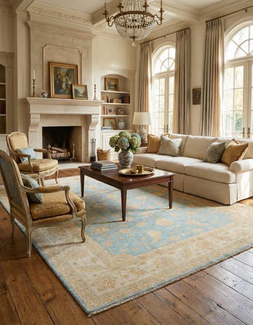 8' 3 x 11' 2 Kaizar Wool Rug