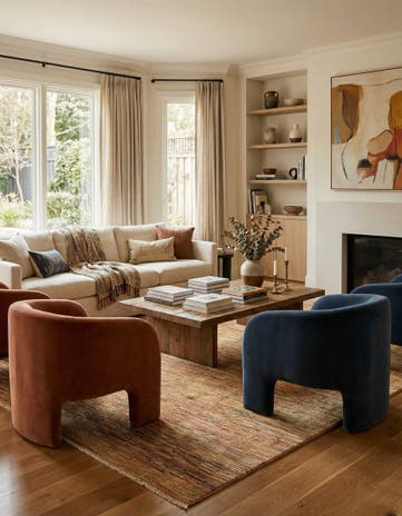 6' 10 x 9' 5 Hand Knotted Modern Ziegler Wool Rug