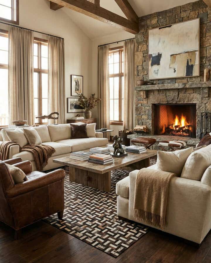 7' 11 x 10' 1 Cowhide - Patchwork Rug