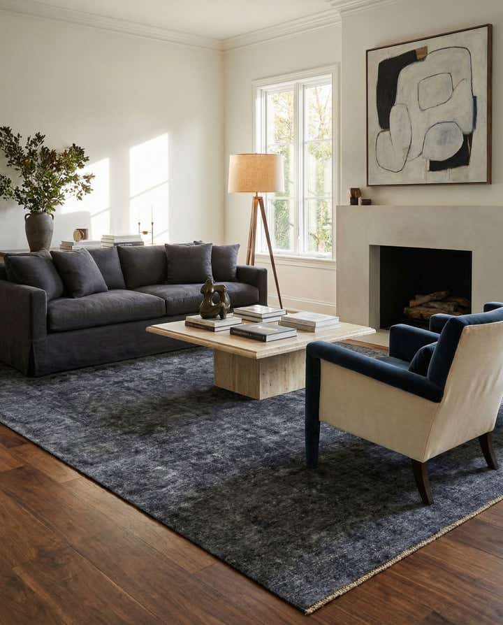 9' 6 x 12' 6 Hand Knotted Ultra Vintage Persian Wool Rug