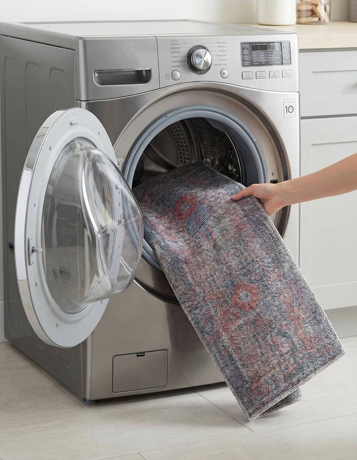 Detail image of 2' x 10'  Washable Sisu Runner Rug