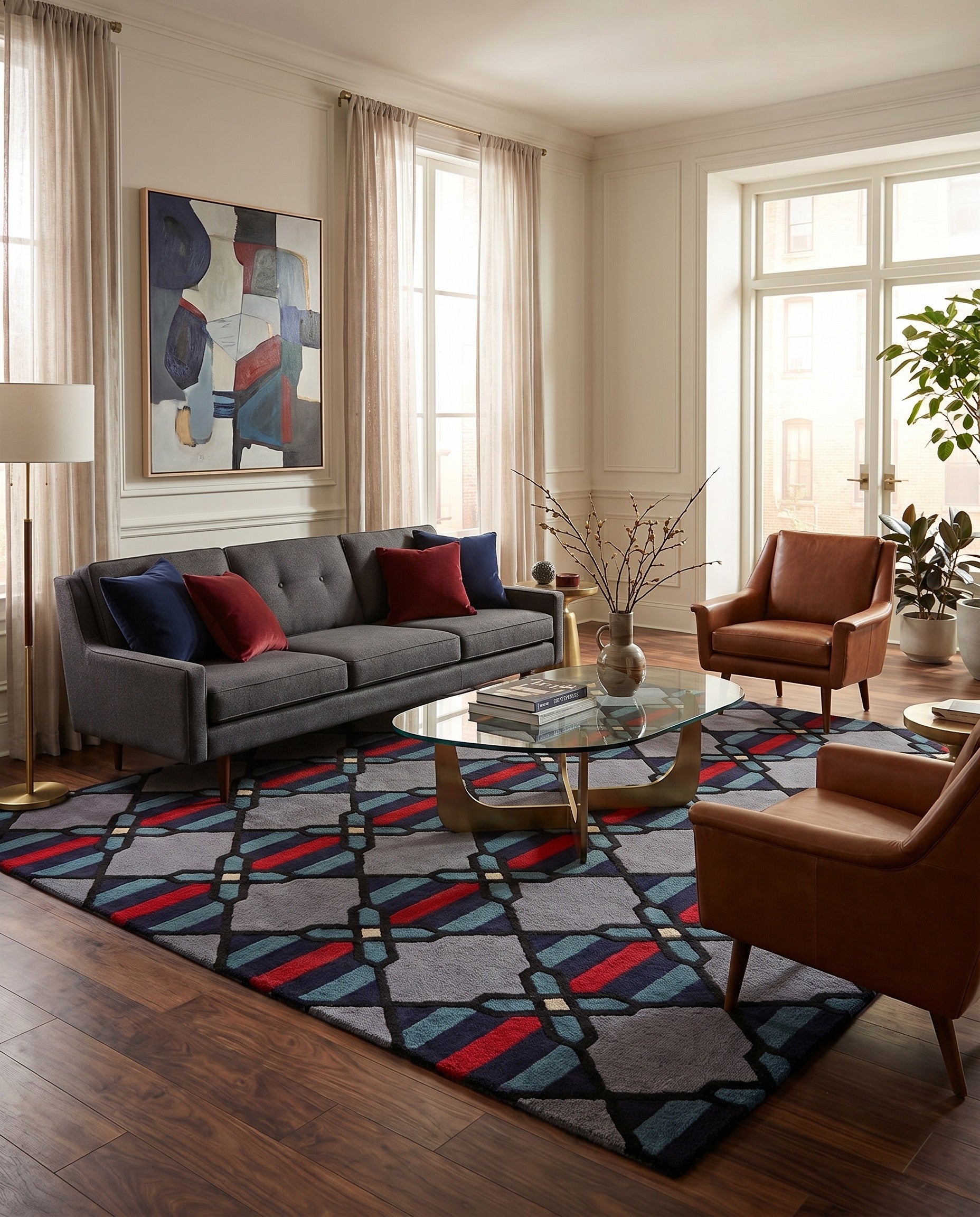 8' x 10' 1 Luna Wool Rug