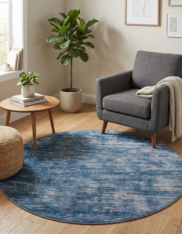 5' x 5' Asha Round Rug