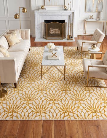 240cm x 240cm Marilyn Monroe™ Glam Dahlia Square Rug