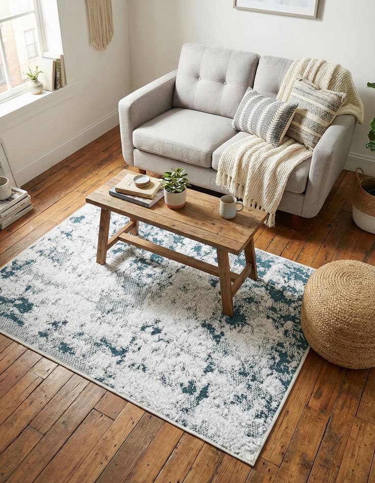 Detail image of 2' 3 x 3' Abbey Rug