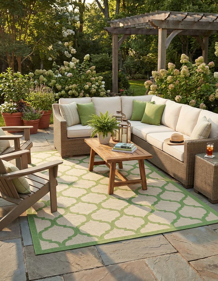 6' x 9' Easy-Clean Lattice Indoor / Outdoo...