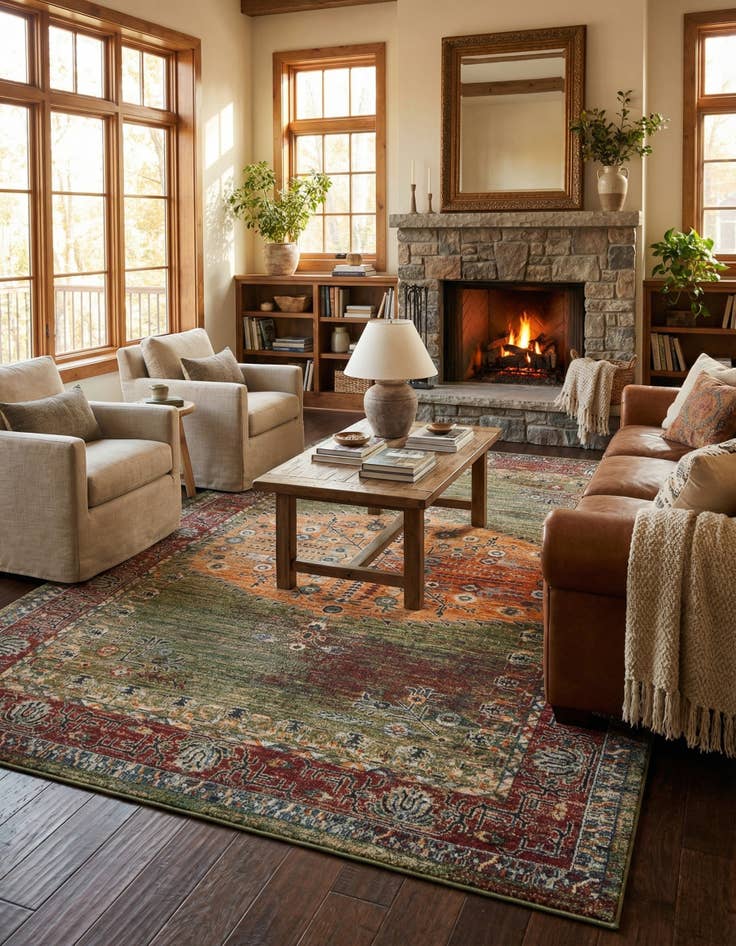 Detail image of 10' x 14' Isabella Rug