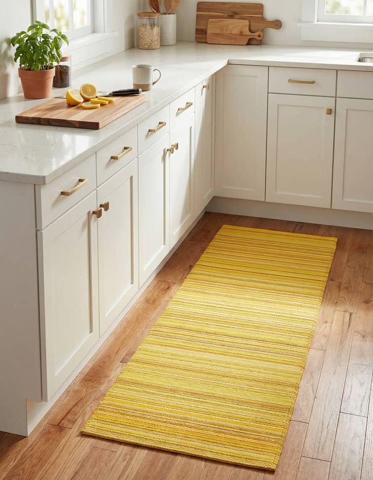 Detail image of 2' x 6'  Washable Vista Breeze Indoor / Outdoor Runner Rug