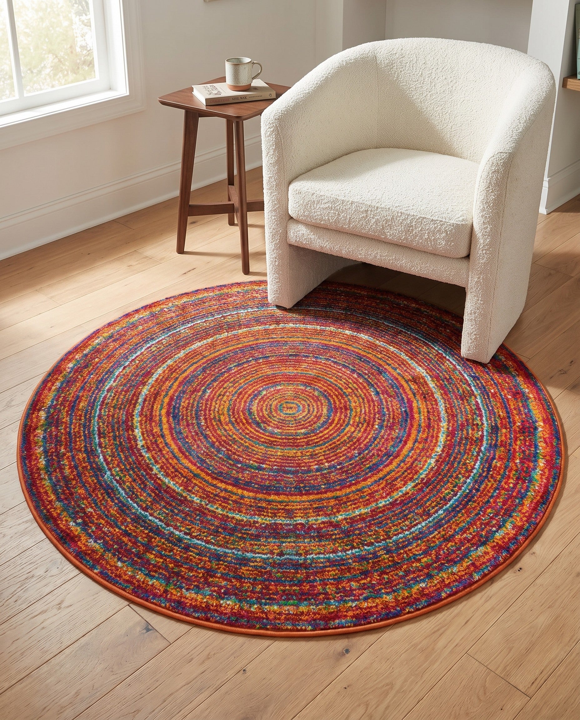 4' x 4' Calypso Round Rug