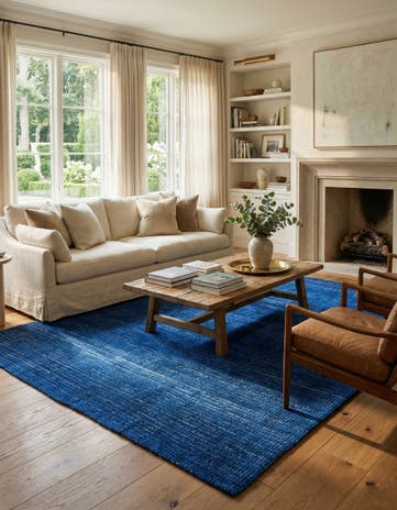 7' 9 x 10' 1 Hand Knotted Darya Wool Rug
