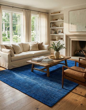 7' 9 x 10' 1 Hand Knotted Darya Wool Rug