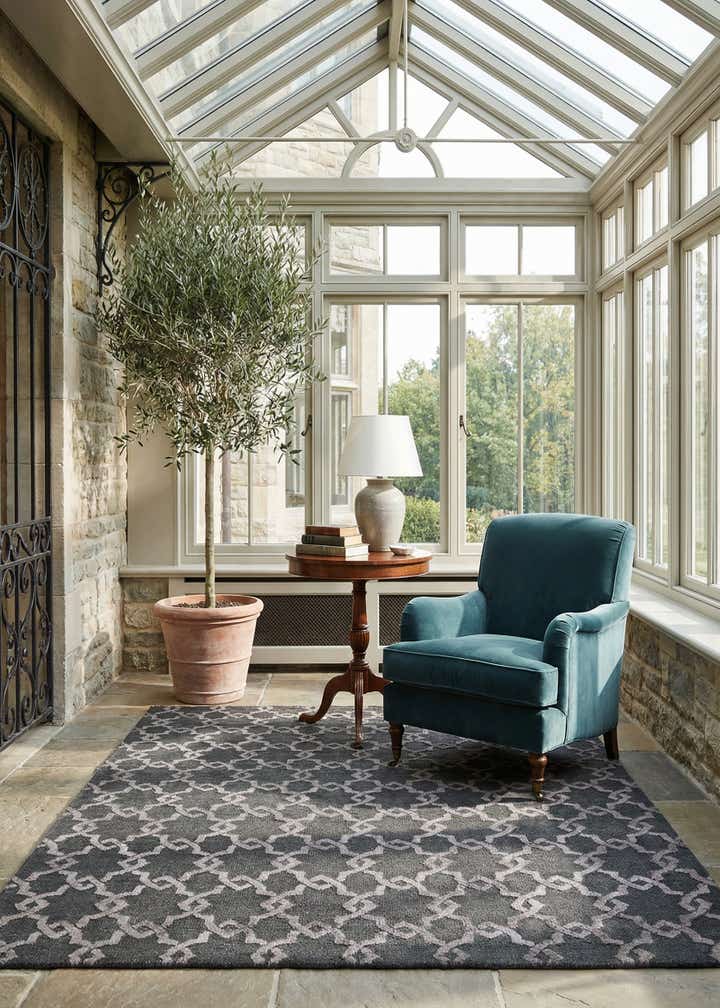 8' x 10' Hand Knotted Luna Rug