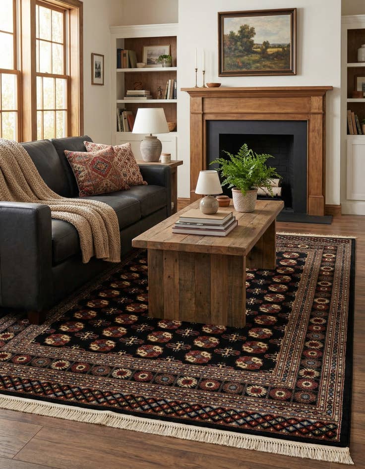 Detail image of 7' x 10' Bokhara Rug