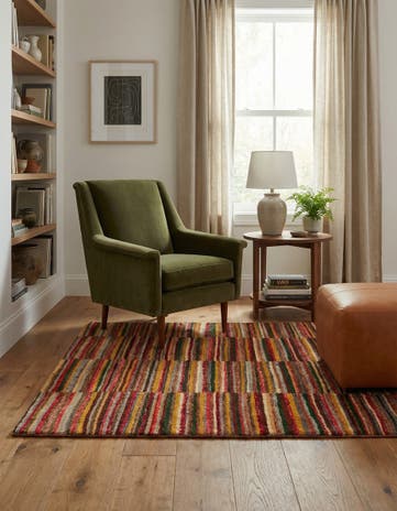 3' 1 x 5' Hand Knotted Modern Ziegler Rug