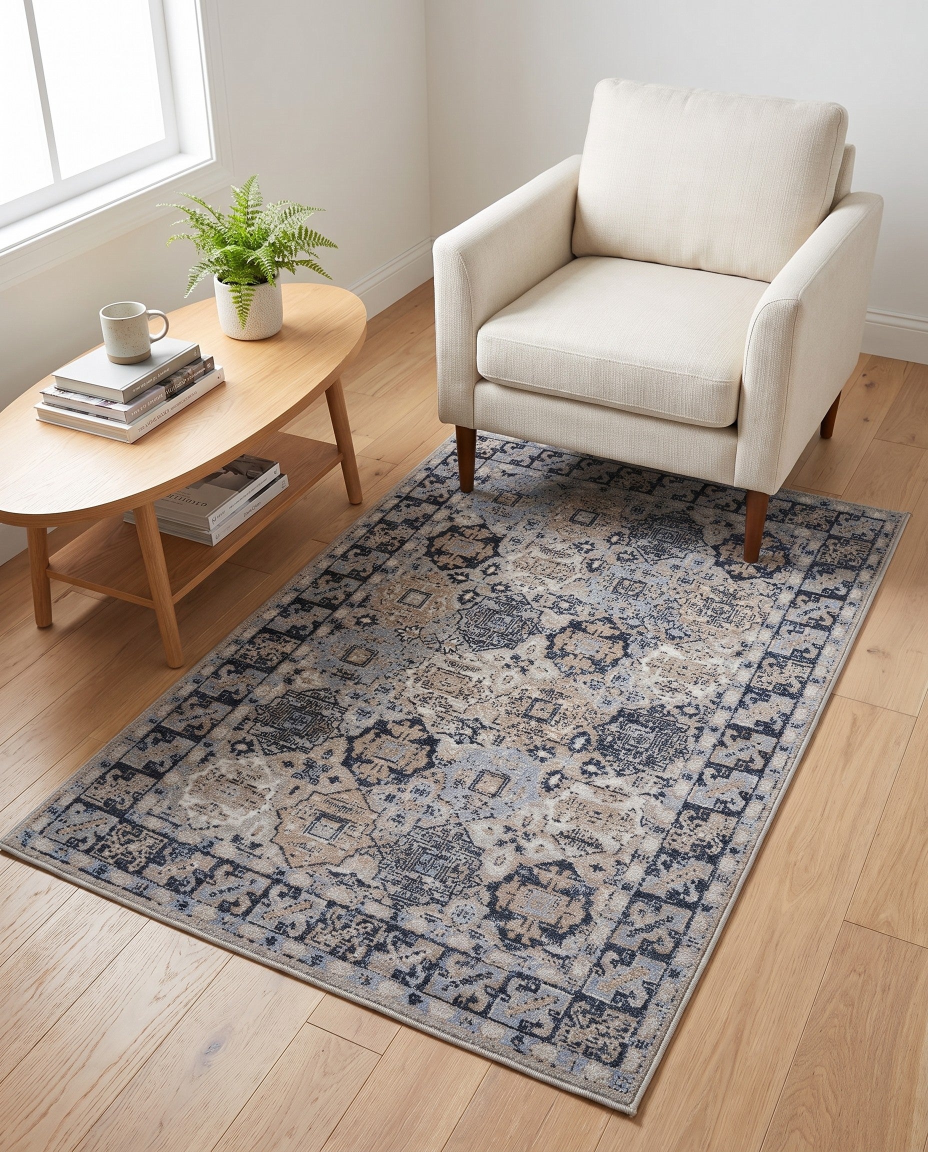4' x 6' Kamala Washable Rug