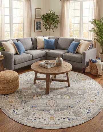 7' x 7' Whitney Round Rug