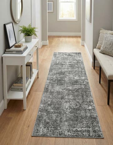 Gray Oregon Runner Rug