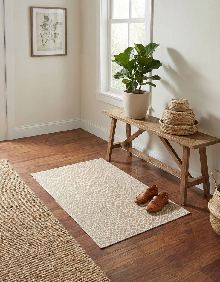 Detail image of 1' 4 x 1' 4  Washable Jill Zarin Cape Town Indoor / Outdoor Sample Rug