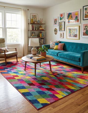 6' x 9' Washable Hyacinth Rug