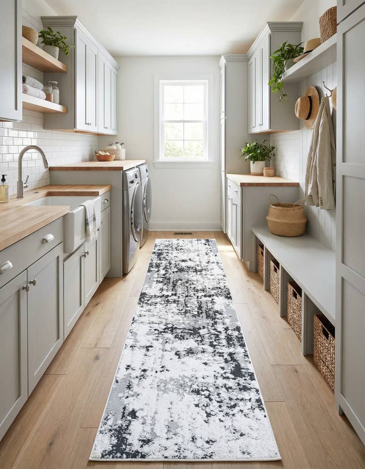 Detail image of 2' 7 x 10' Abbey Runner Rug