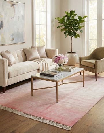 5' 7 x 8' Hand Knotted Darya Wool Rug