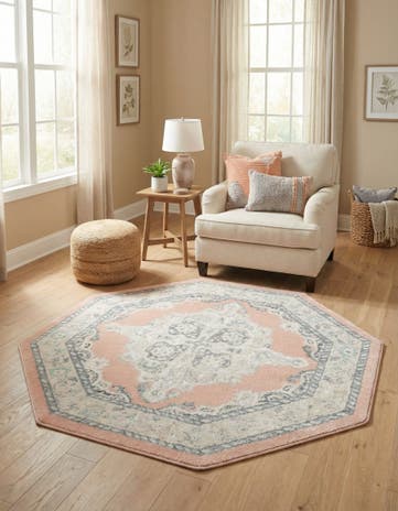 Rose Parker Octagon Rug