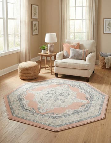 Rose Parker Octagon Rug