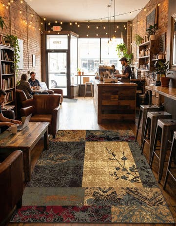 6' x 9' Cafe Rug