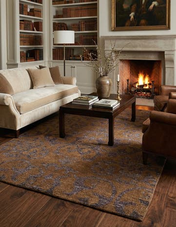 5' x 7' 9 Hand Knotted Darya Rug
