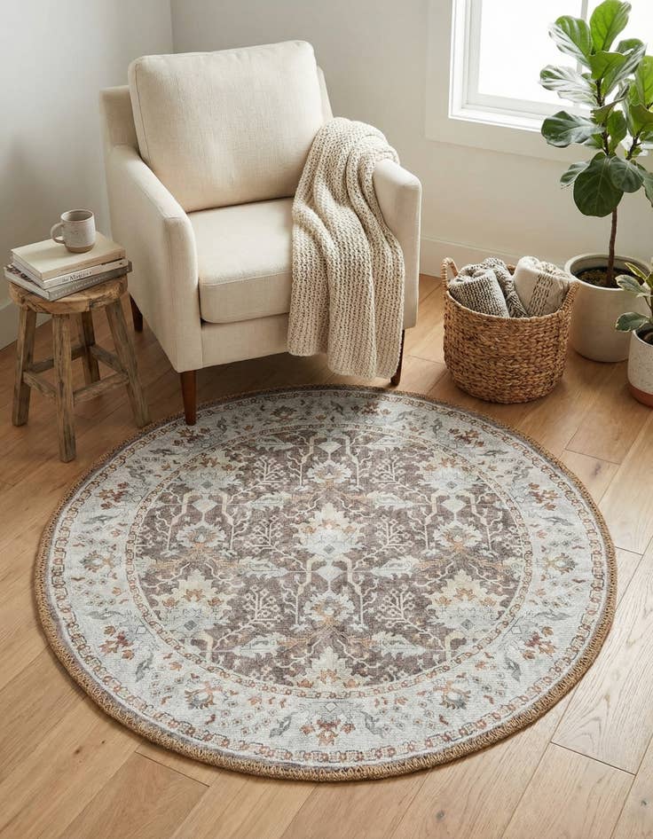 Detail image of 2' x 2' Timeless Round Rug