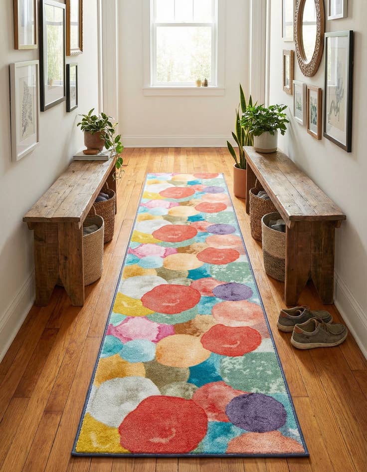 Detail image of 2' 2 x 10' Medina Runner Rug