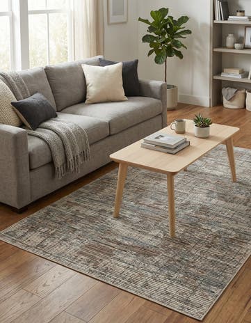 Spun Linen Beige Silta Rug
