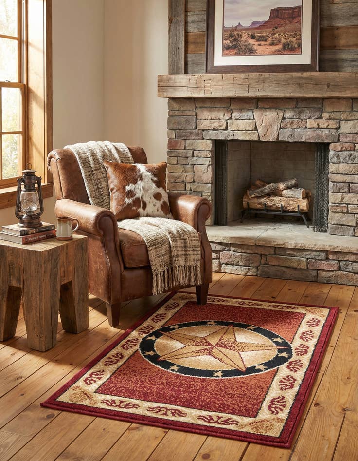 Detail image of 2' x 3' Pioneer Rug