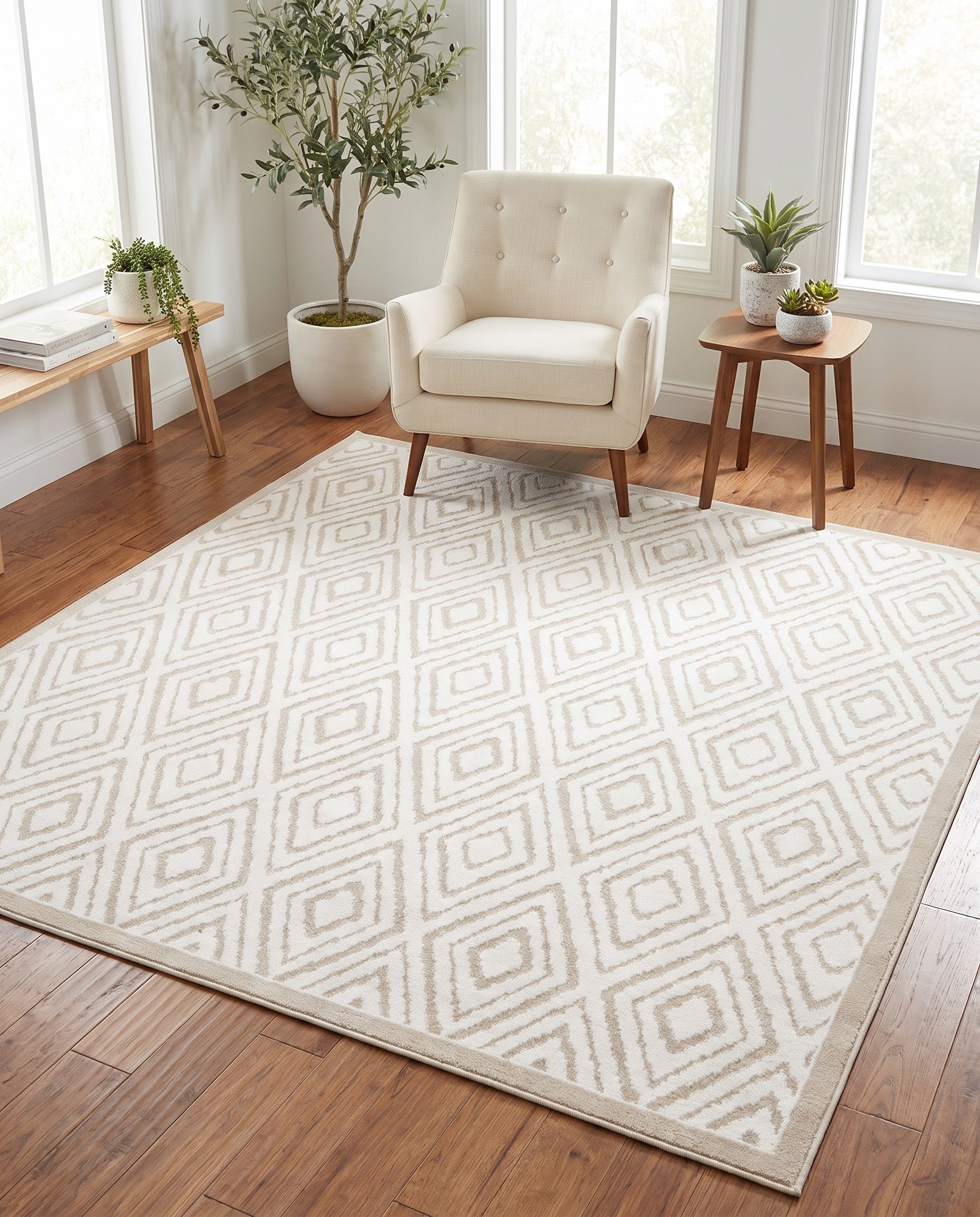 7' 10 x 7' 10 Hermitage Square Rug